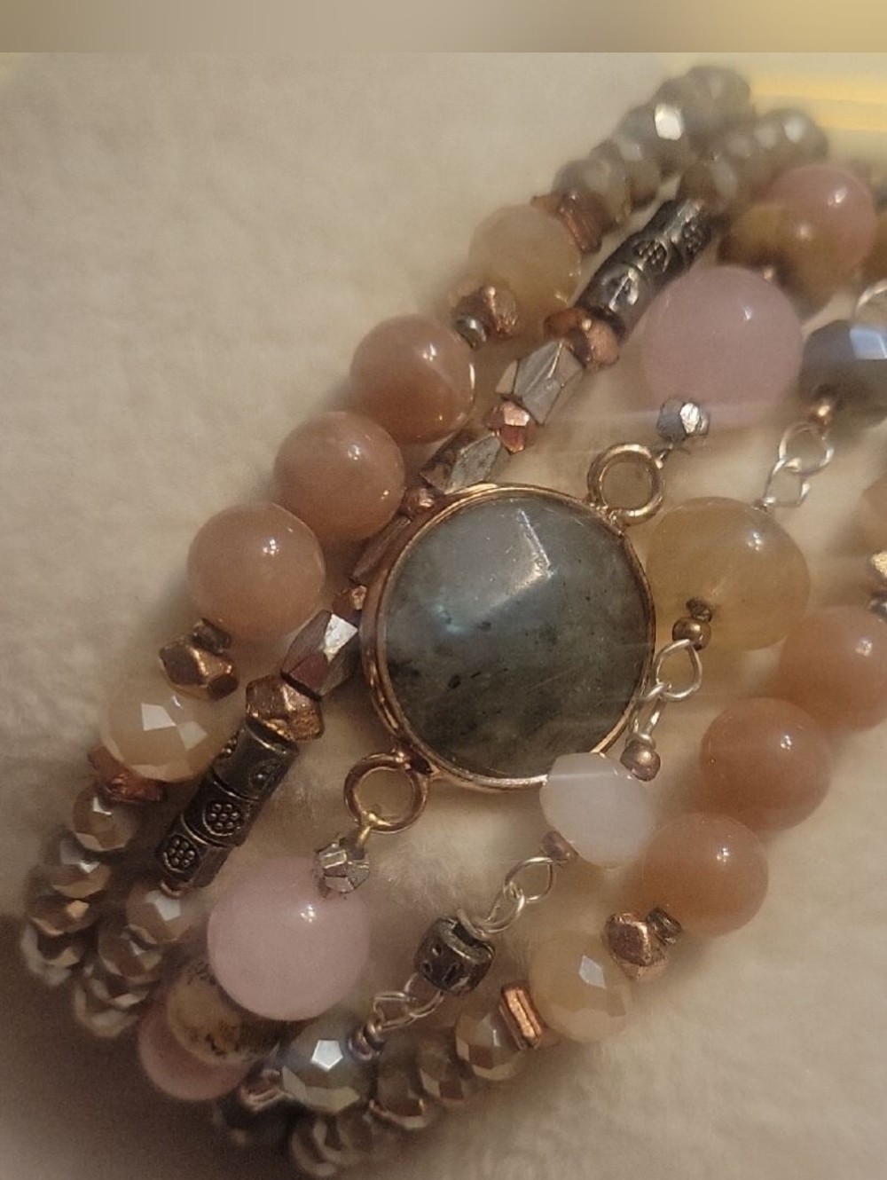 Arm Candy by Eye Candy Luxe Multi-Strand Bracelet Stack - Picture 2 of 7